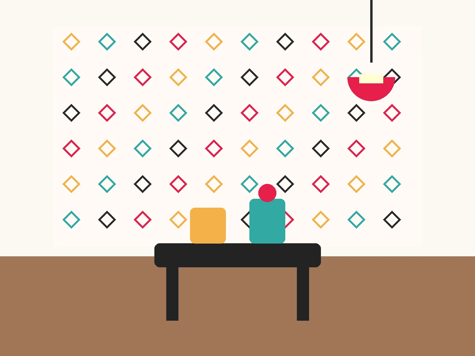 Geometric Accent Wallpaper - Trinity Interior Products